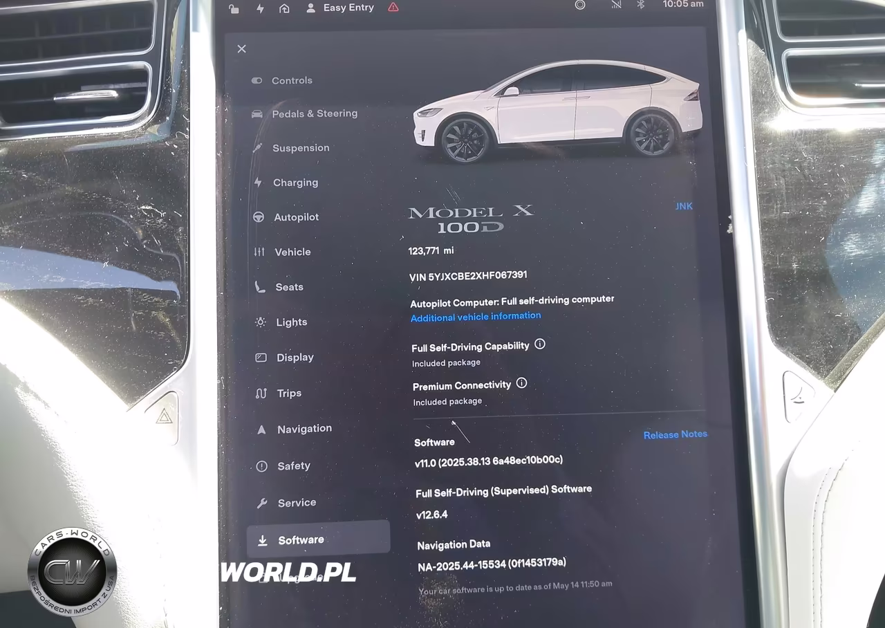 2017 Tesla Model X 100D-75D-90D VIN:5YJXCBE2XHF067391 - 18
