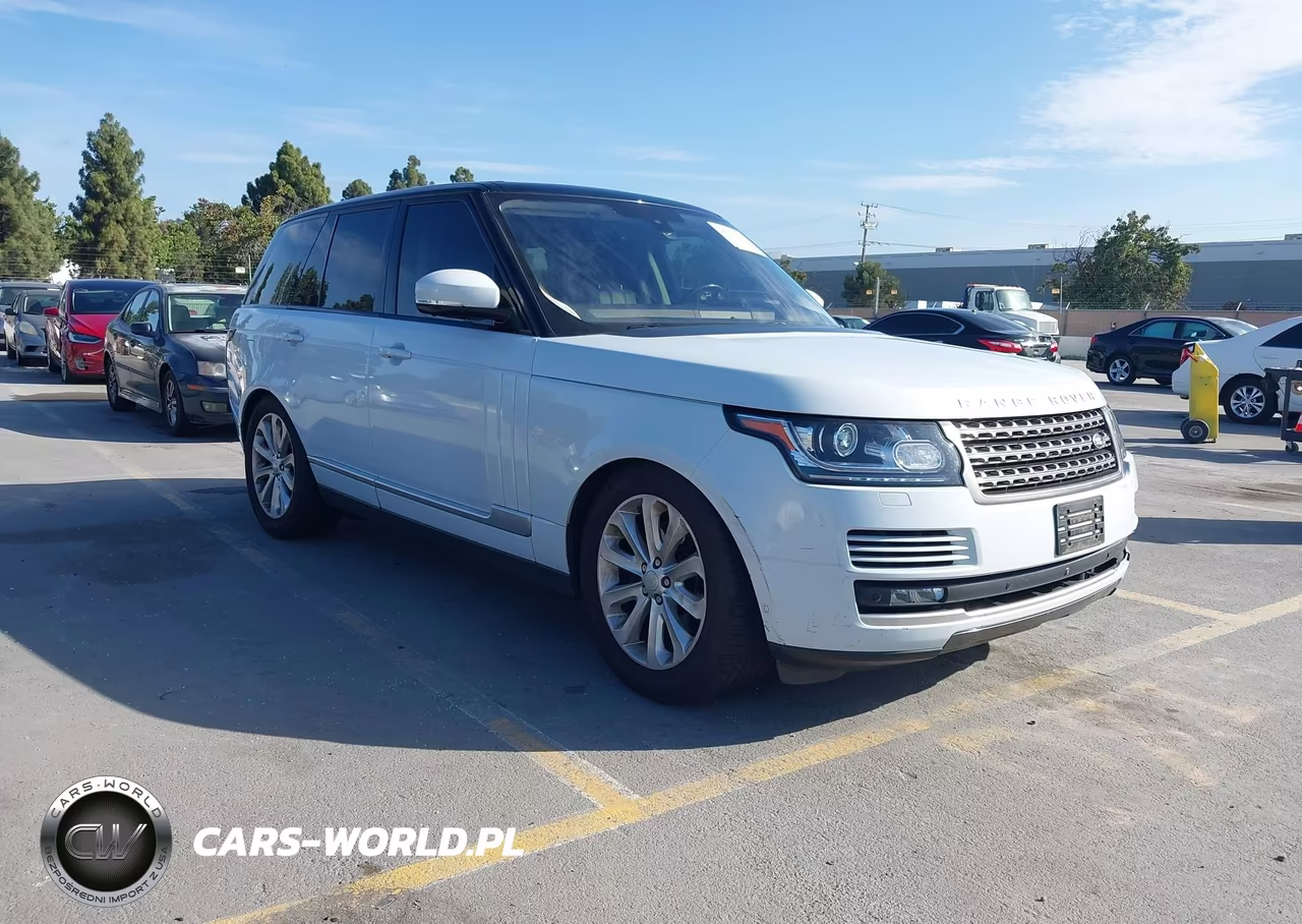 2016 Land Rover Range Rover 3.0L V6 Turbocharged Diesel Hse Td6