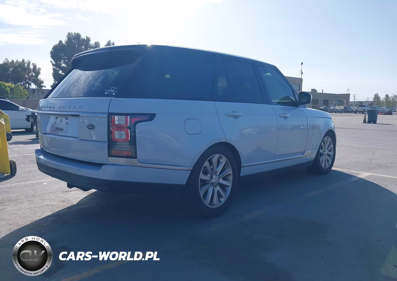 2016 Land Rover Range Rover 3.0L V6 Turbocharged Diesel Hse Td6 VIN:SALGS2KF3GA221935 - 4