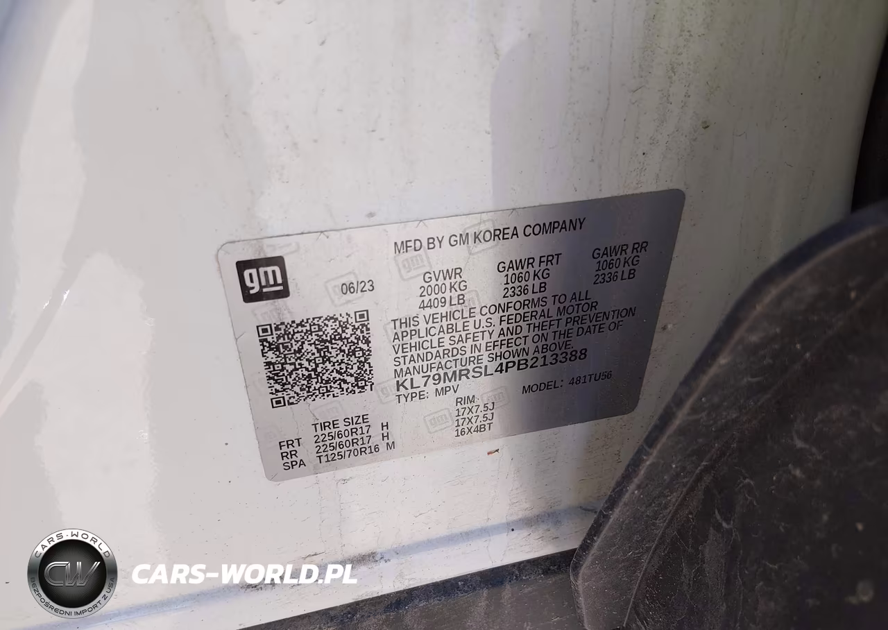 2023 Chevrolet Trailblazer Awd Lt VIN:KL79MRSL4PB213388 - 9