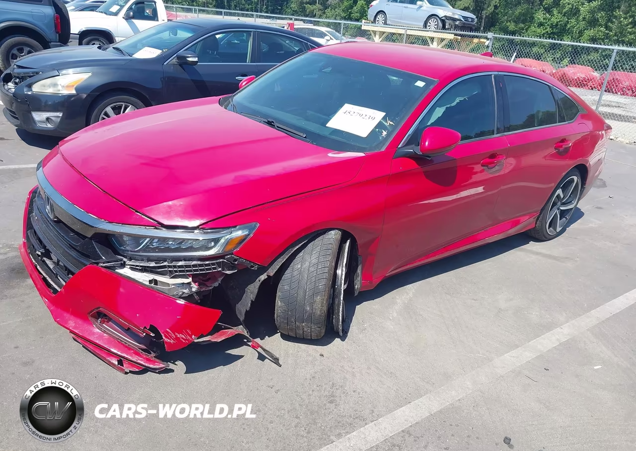 2018 Honda Accord Sport VIN:1HGCV1F34JA137803 - 2