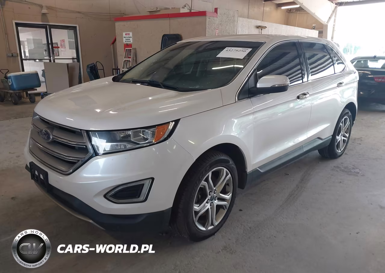 2015 Ford Edge Titanium VIN:2FMTK4K88FBC21401 - 2