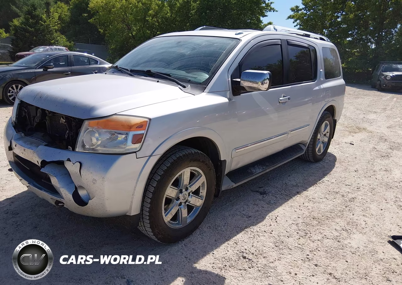 2012 Nissan Armada Platinum VIN:5N1AA0NE6CN606072 - 2