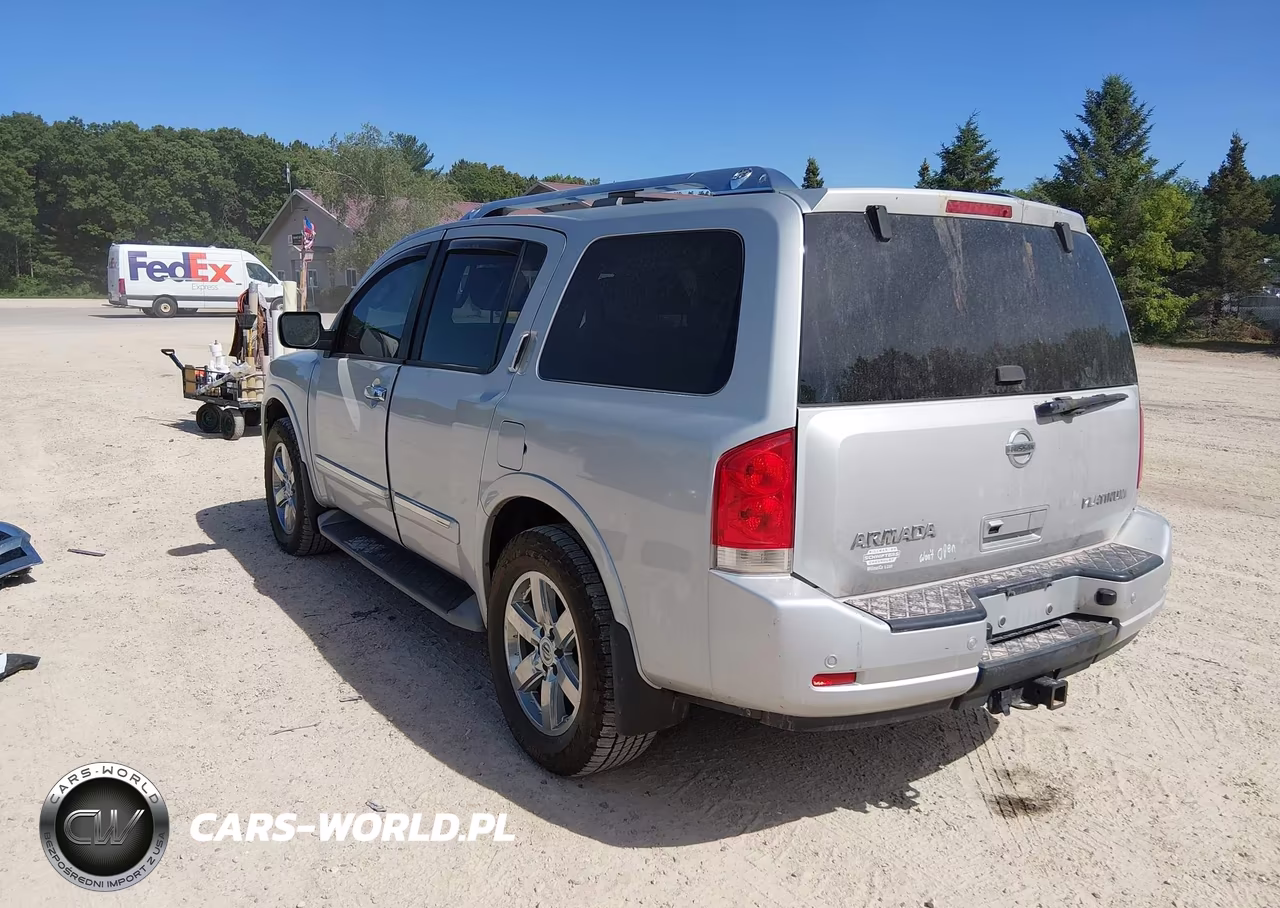 2012 Nissan Armada Platinum VIN:5N1AA0NE6CN606072 - 3