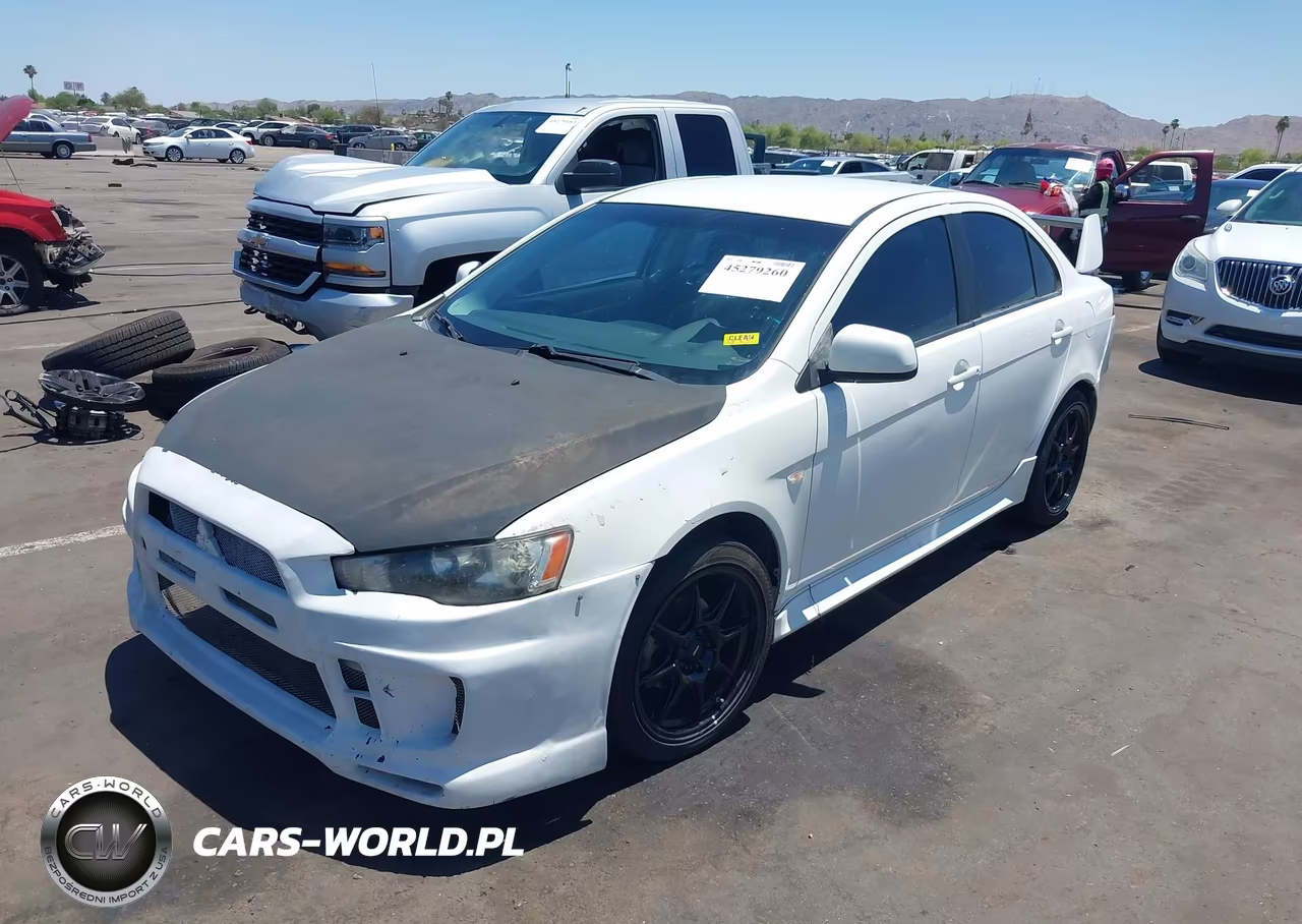 2010 Mitsubishi Lancer Es VIN:JA32U2FU0AU027100 - 2