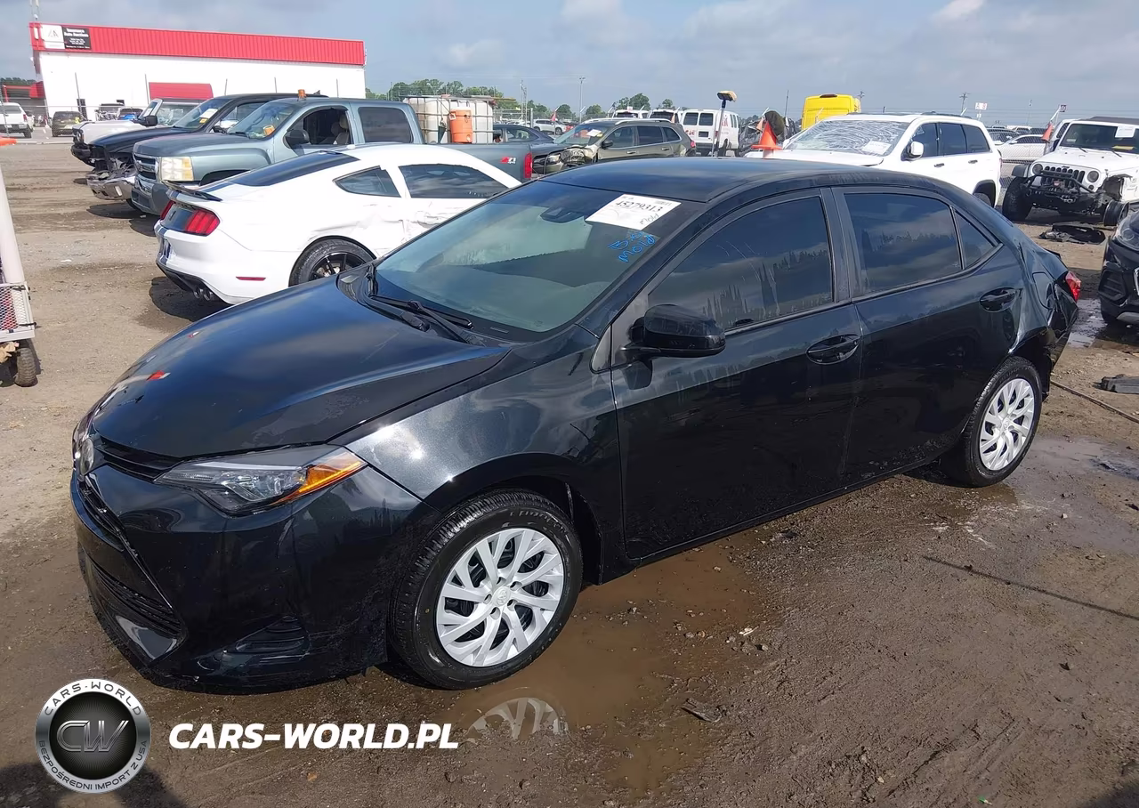 2019 Toyota Corolla Le VIN:5YFBURHE6KP876744 - 2
