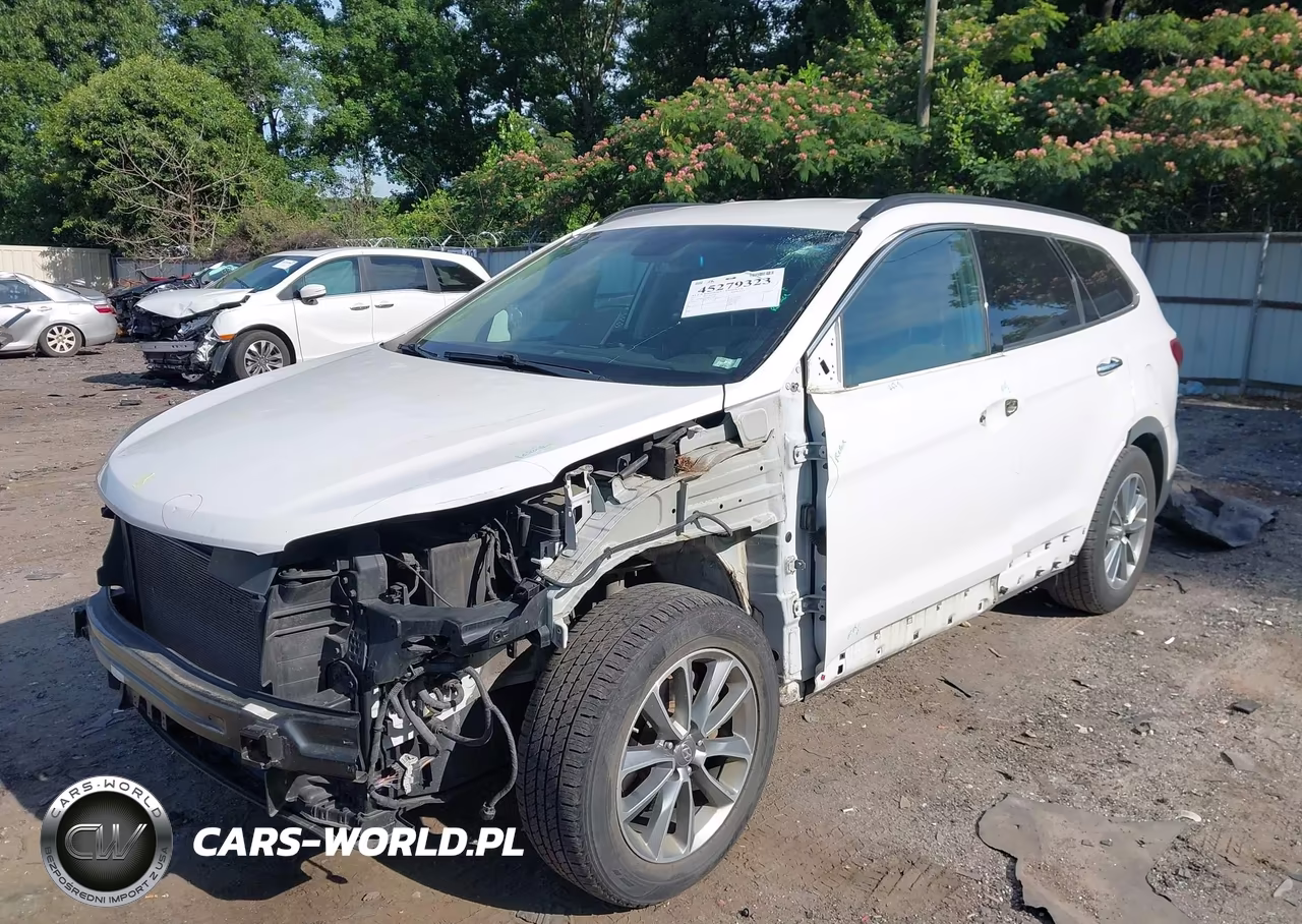 2017 Hyundai Santa Fe Se VIN:KM8SM4HF8HU232603 - 2