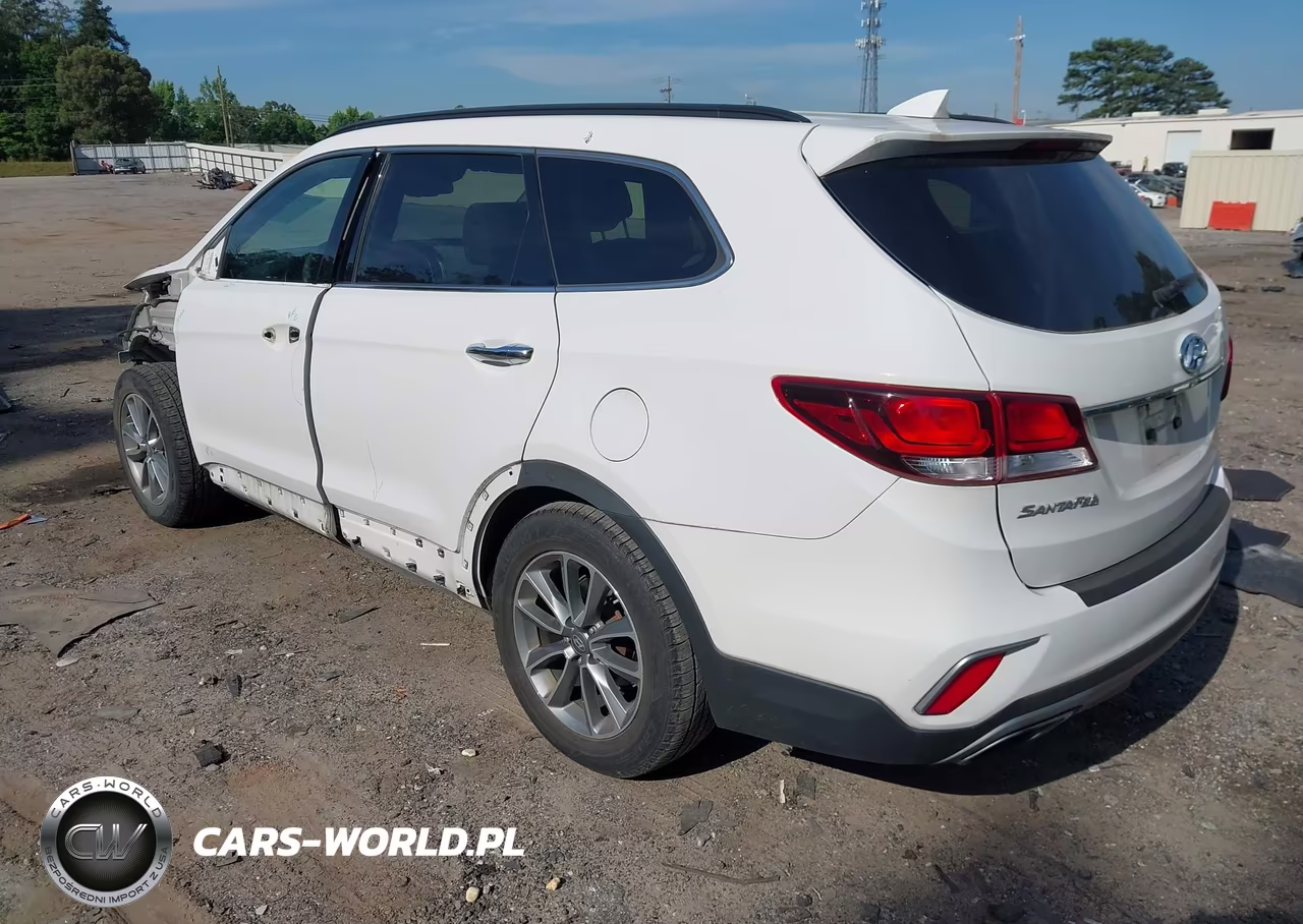 2017 Hyundai Santa Fe Se VIN:KM8SM4HF8HU232603 - 3