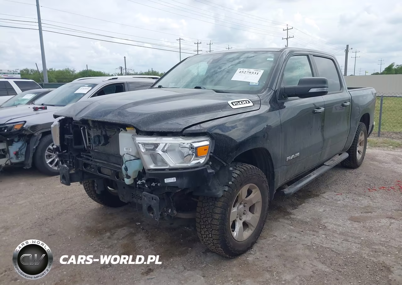 2019 Ram 1500 Big Horn-Lone Star 4X4 5'7 Box VIN:1C6RRFFGXKN760468 - 2