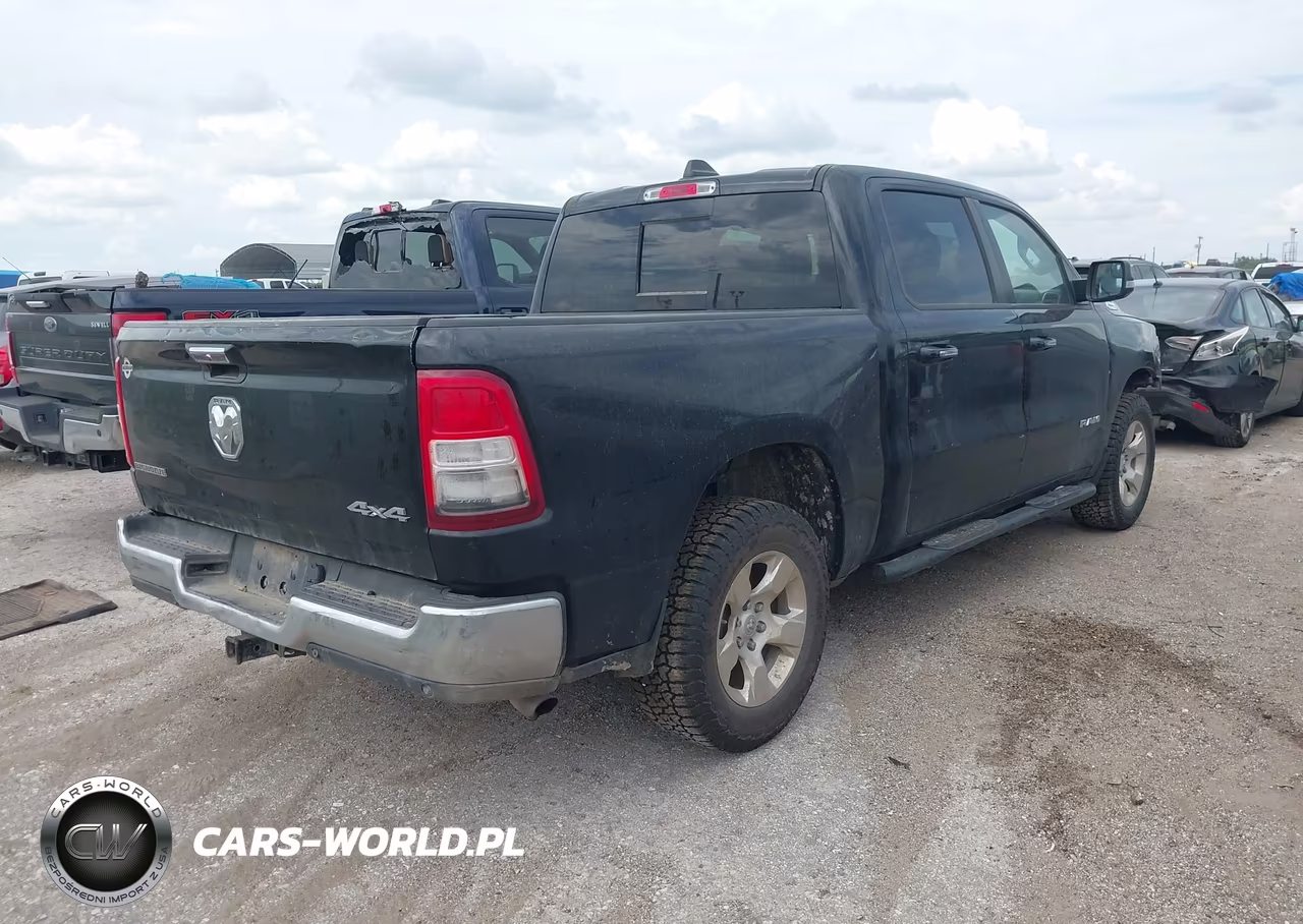 2019 Ram 1500 Big Horn-Lone Star 4X4 5'7 Box VIN:1C6RRFFGXKN760468 - 4