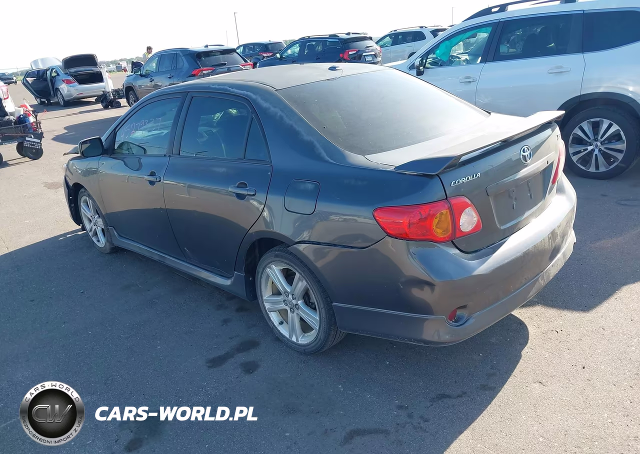 2009 Toyota Corolla Xrs VIN:1NXBE40E49Z123542 - 3