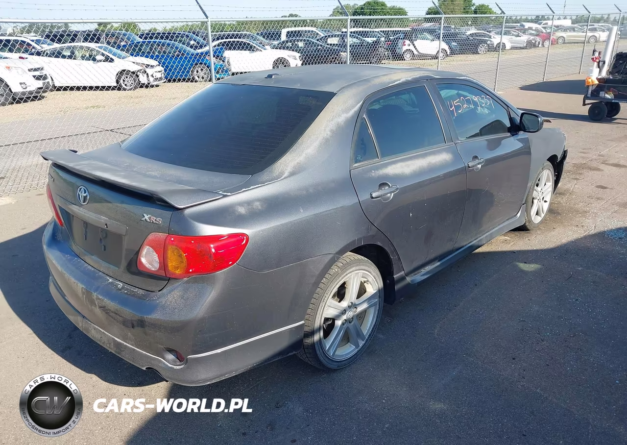 2009 Toyota Corolla Xrs VIN:1NXBE40E49Z123542 - 4
