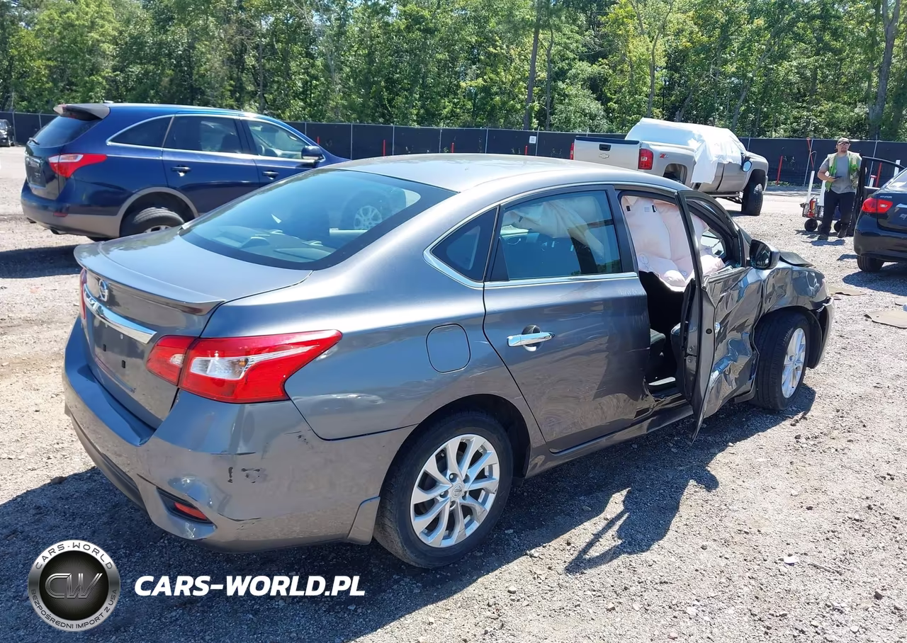 2019 Nissan Sentra S VIN:3N1AB7AP3KY308942 - 4