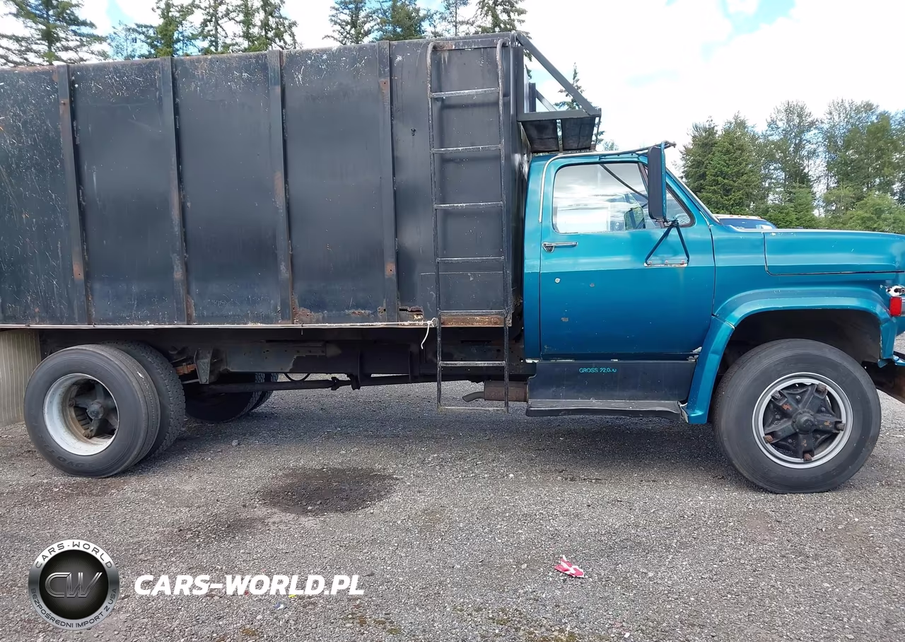 1980 GMC Manlift Dump Truck VIN:T16DBAV579379 - 13