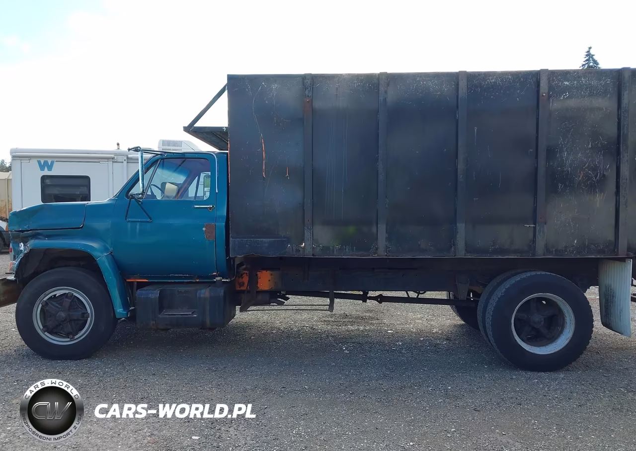 1980 GMC Manlift Dump Truck VIN:T16DBAV579379 - 14