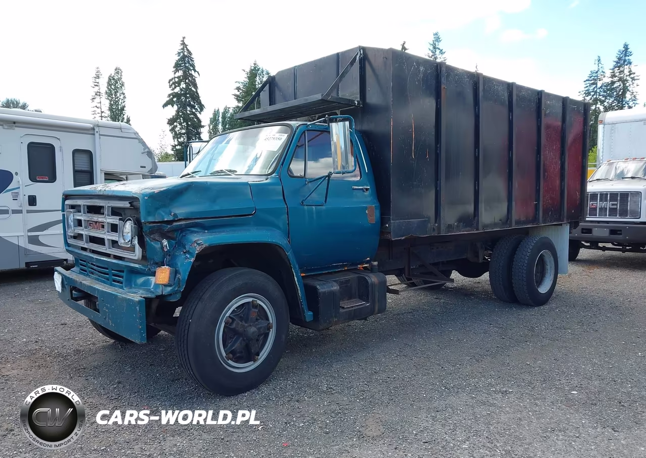 1980 GMC Manlift Dump Truck VIN:T16DBAV579379 - 2