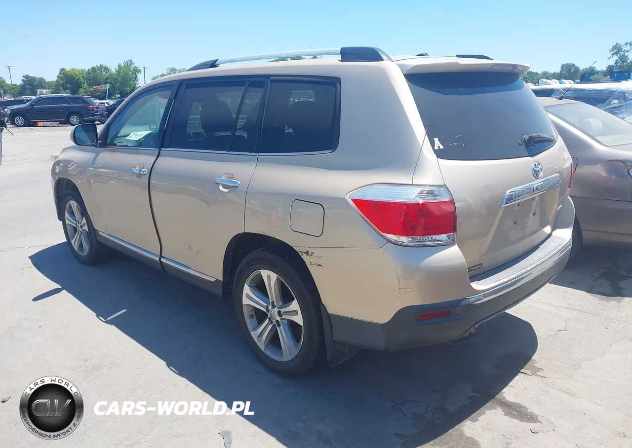 2011 Toyota Highlander Limited V6 VIN:5TDDK3EH5BS056849 - 3