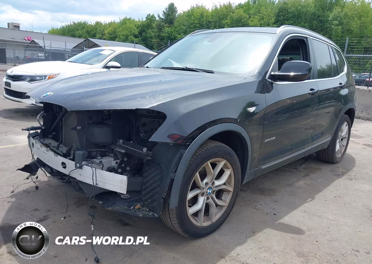 2014 BMW X3 xDrive35I VIN:5UXWX7C51EL983457 - 2