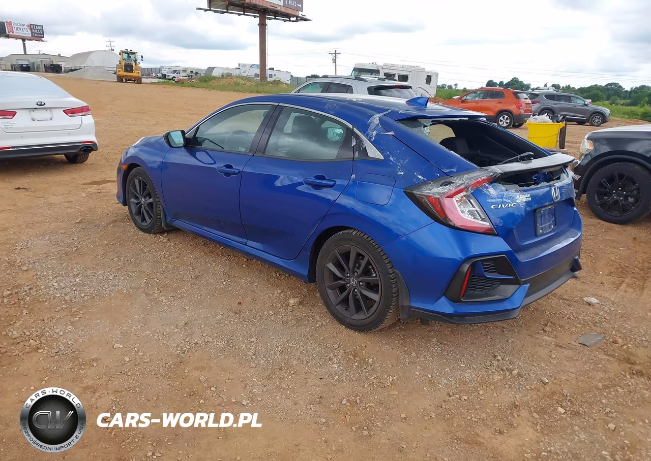 2020 Honda Civic Ex VIN:SHHFK7H68LU217922 - 3