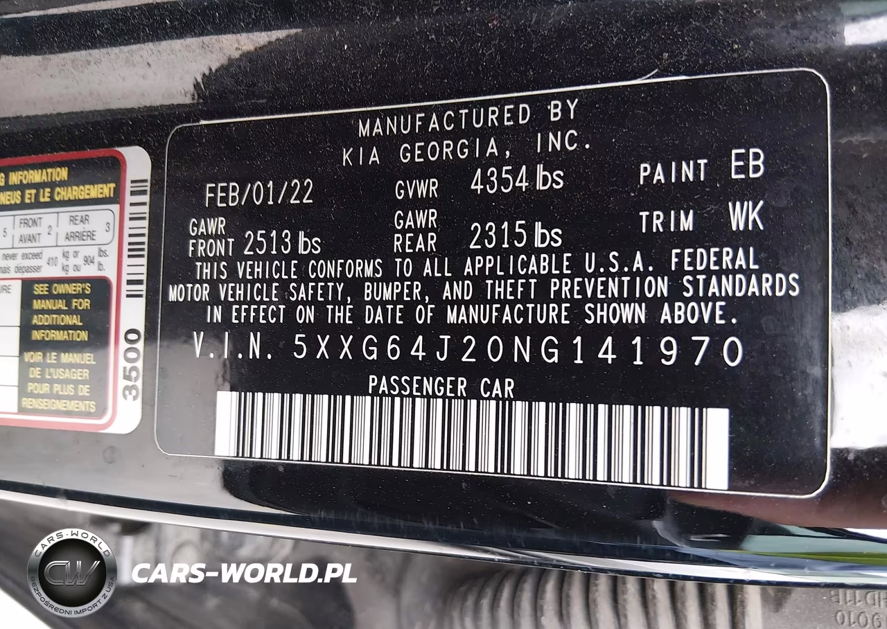 2022 Kia K5 Gt-Line VIN:5XXG64J20NG141970 - 9