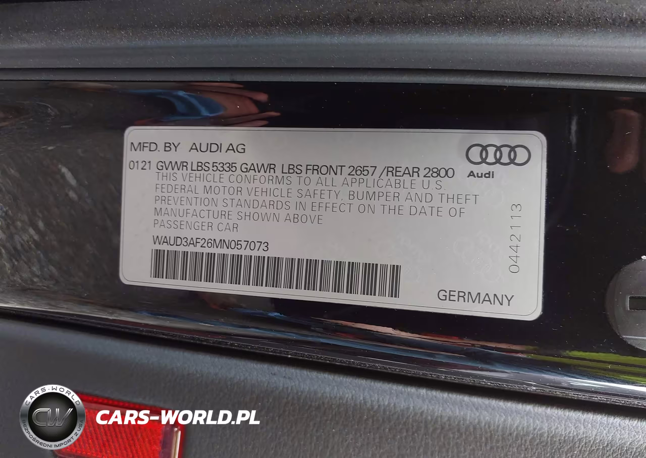 2021 Audi A6 VIN:WAUD3AF26MN057073 - 9