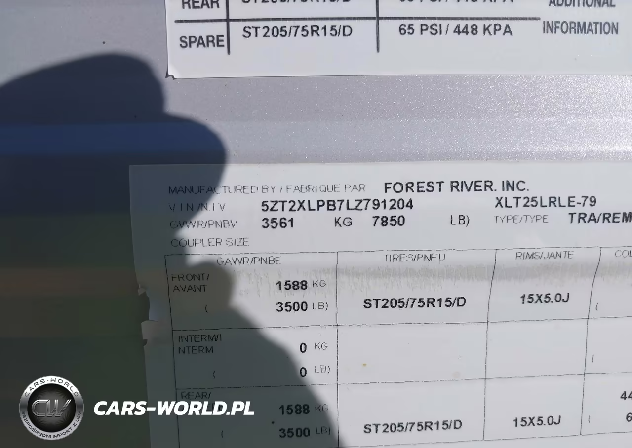 2020 Forest River Other VIN:5ZT2XLPB7LZ791204 - 9