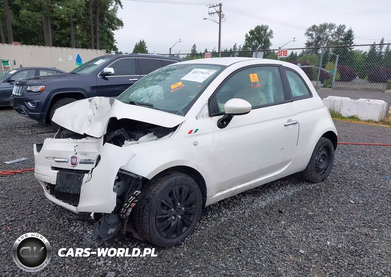 2012 Fiat 500 Pop VIN:3C3CFFAR3CT114078 - 2