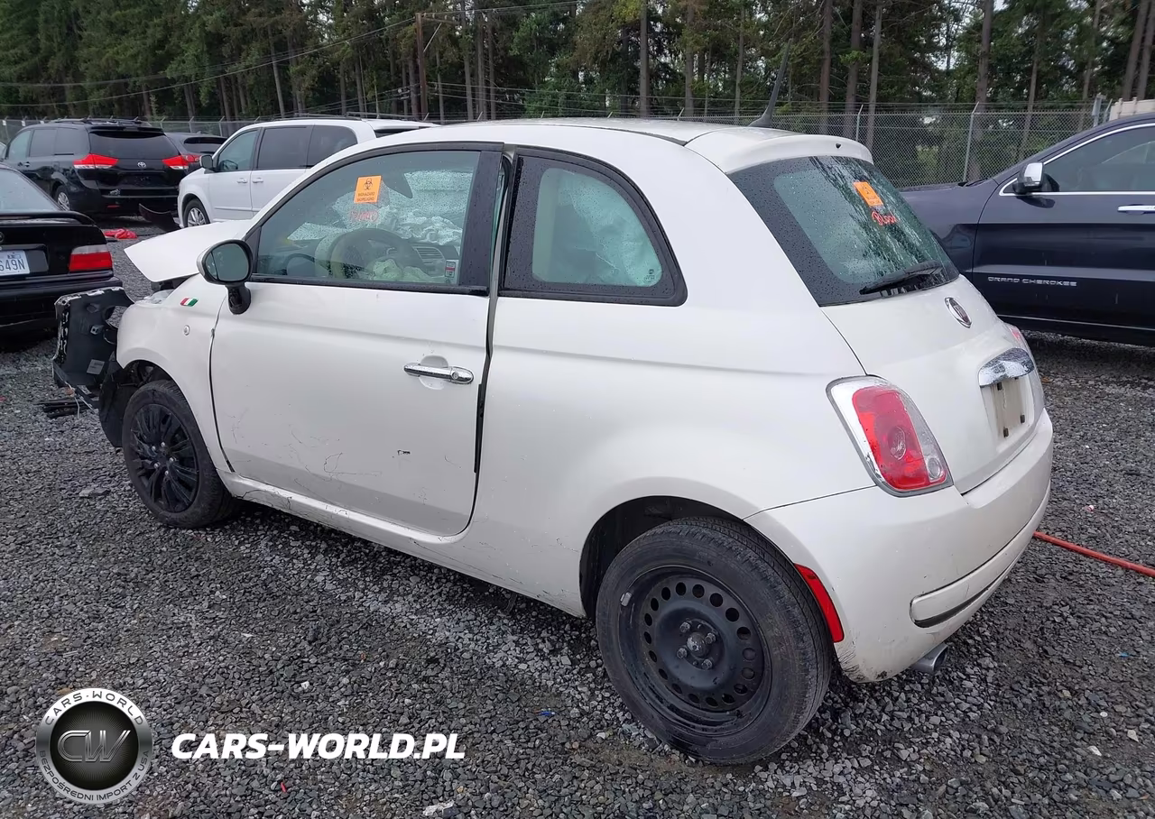 2012 Fiat 500 Pop VIN:3C3CFFAR3CT114078 - 3