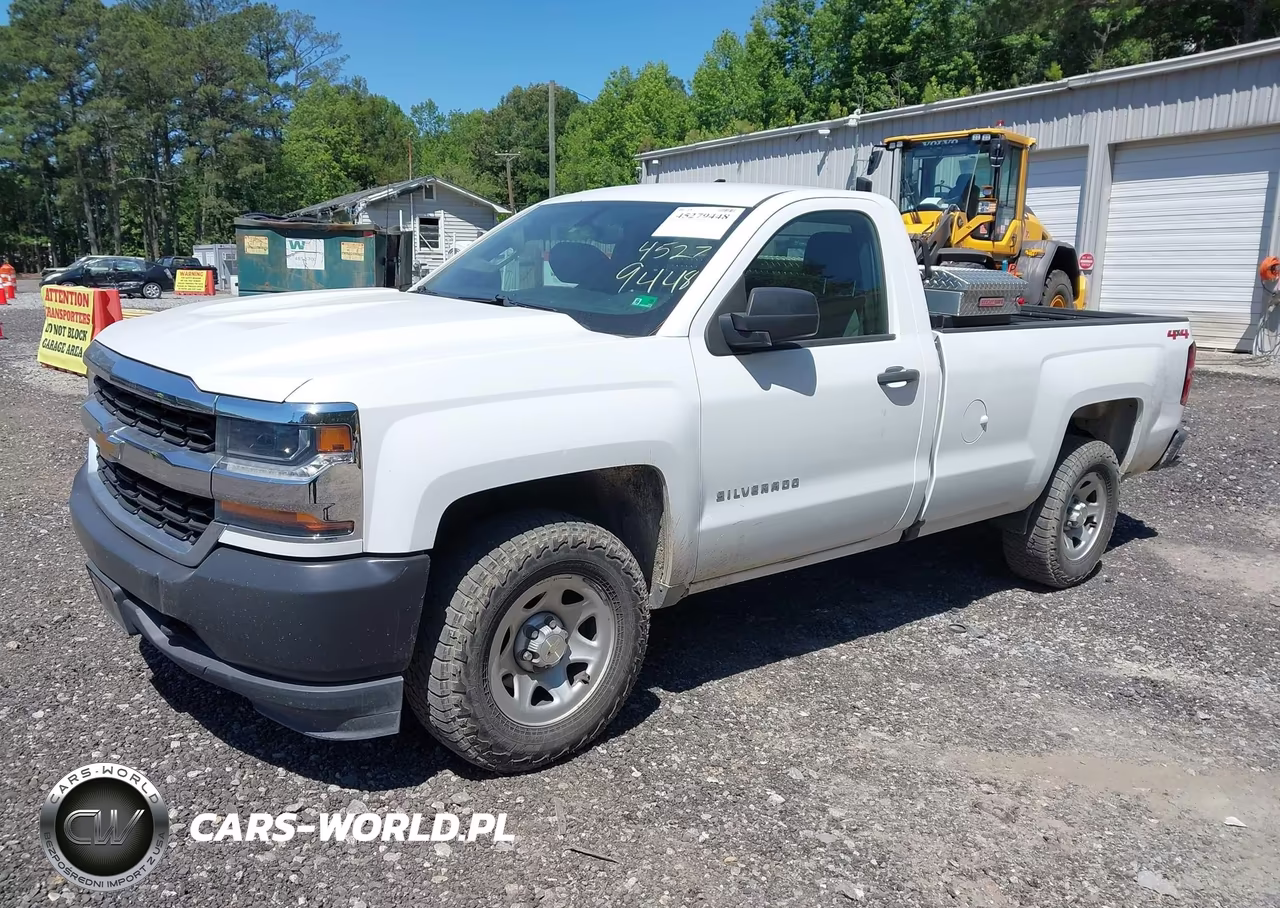 2018 Chevrolet Silverado 1500 Wt VIN:1GCNKNEC7JZ368236 - 2