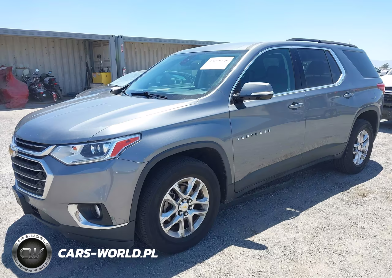 2020 Chevrolet Traverse Awd Lt Cloth VIN:1GNEVGKW2LJ172277 - 2