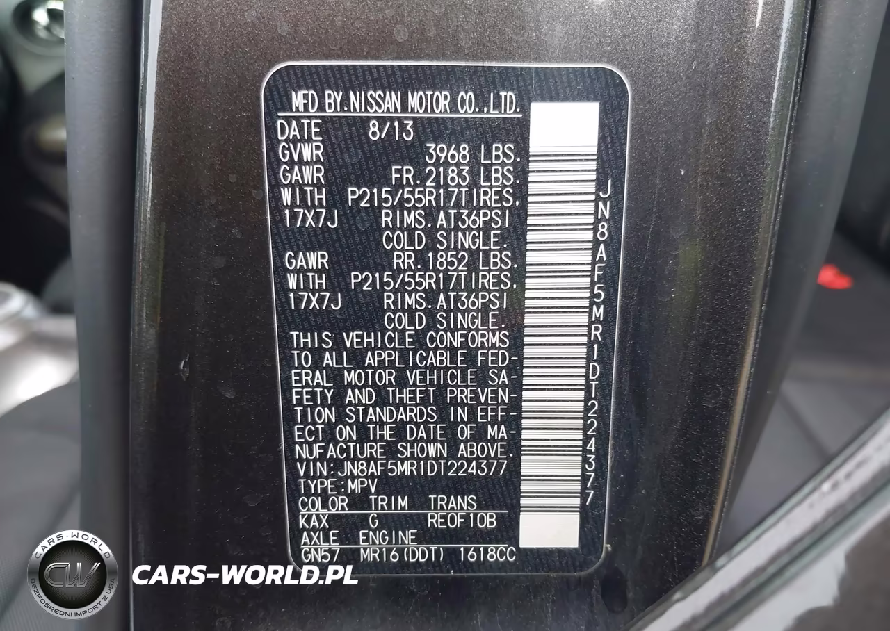 2013 Nissan Juke S VIN:JN8AF5MR1DT224377 - 9