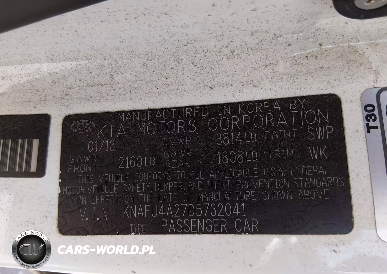 2013 Kia Forte Ex VIN:KNAFU4A27D5732041 - 9