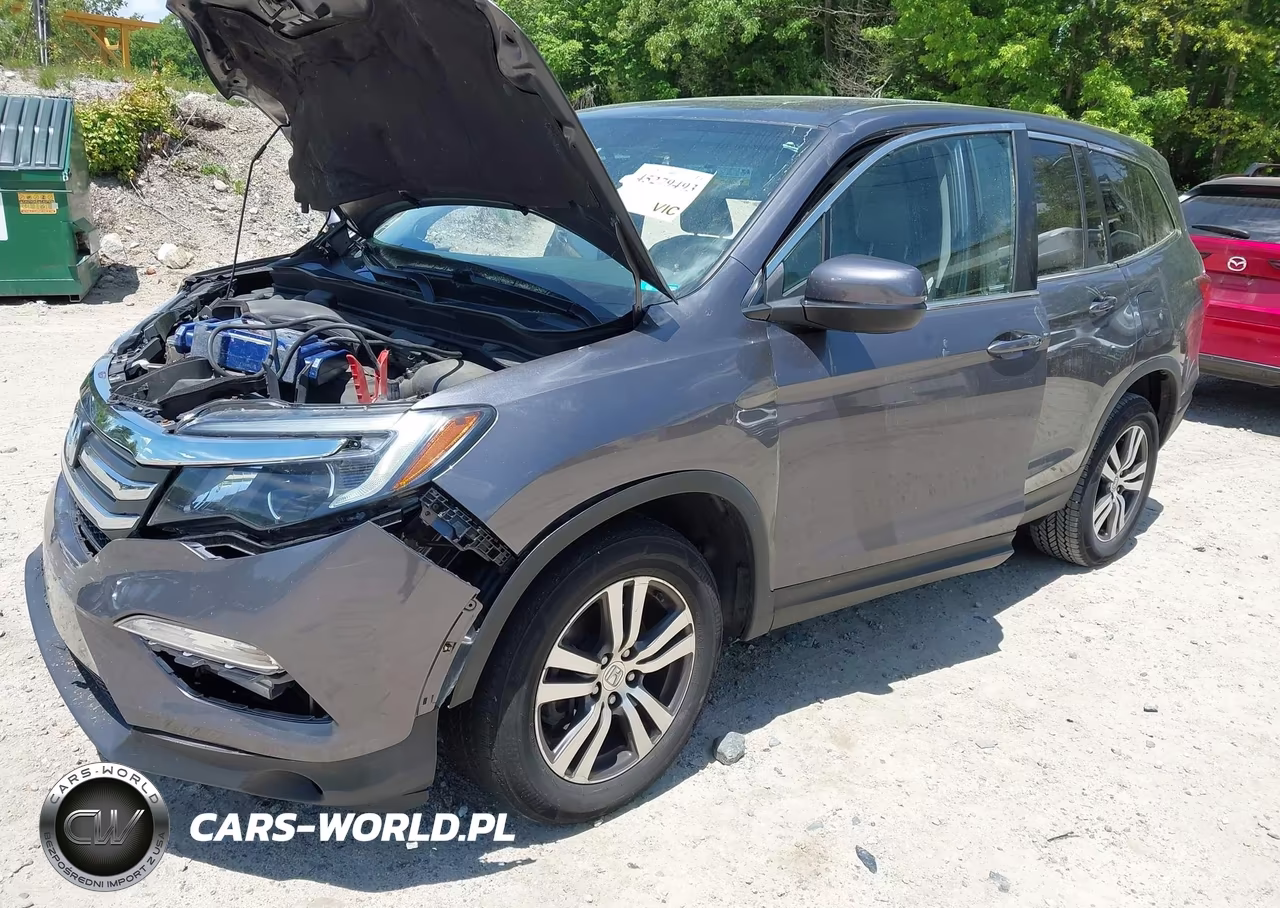 2016 Honda Pilot Ex-L VIN:5FNYF6H70GB036157 - 2