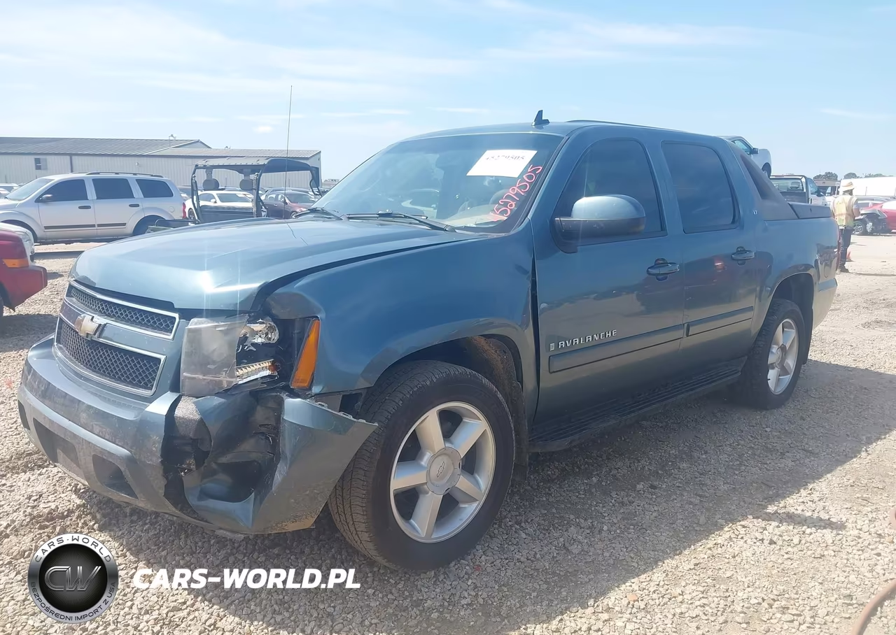 2008 Chevrolet Avalanche 1500 Lt VIN:3GNFK123X8G186047 - 2