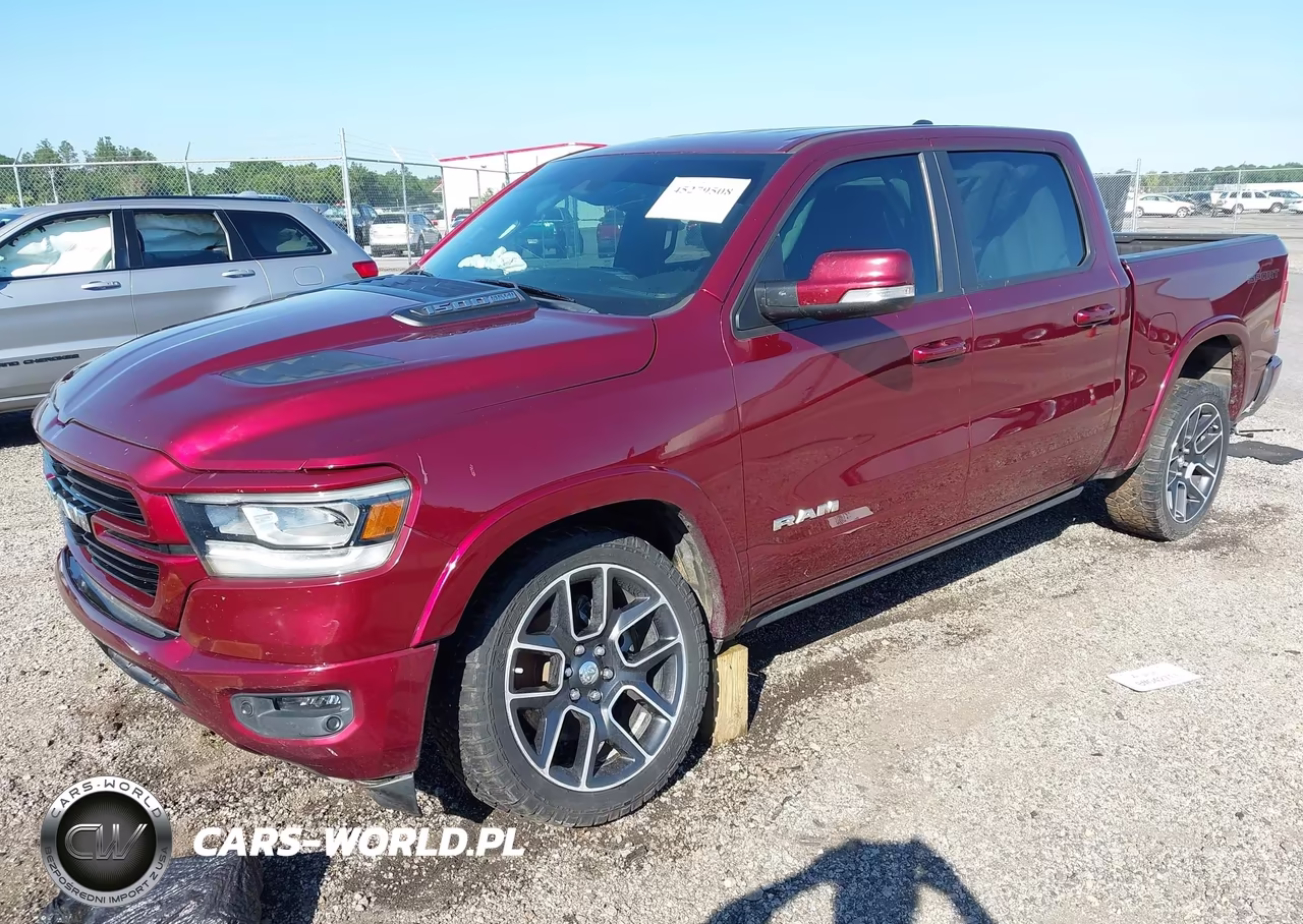 2021 Ram 1500 Laramie 4X4 5'7 Box VIN:1C6SRFJT0MN607297 - 2