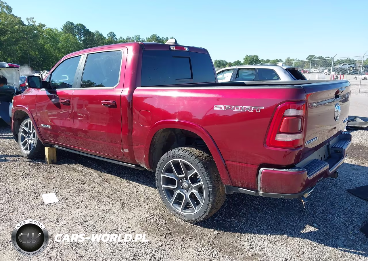 2021 Ram 1500 Laramie 4X4 5'7 Box VIN:1C6SRFJT0MN607297 - 3