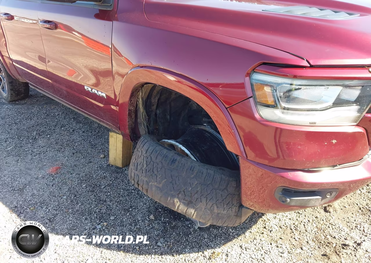 2021 Ram 1500 Laramie 4X4 5'7 Box VIN:1C6SRFJT0MN607297 - 6