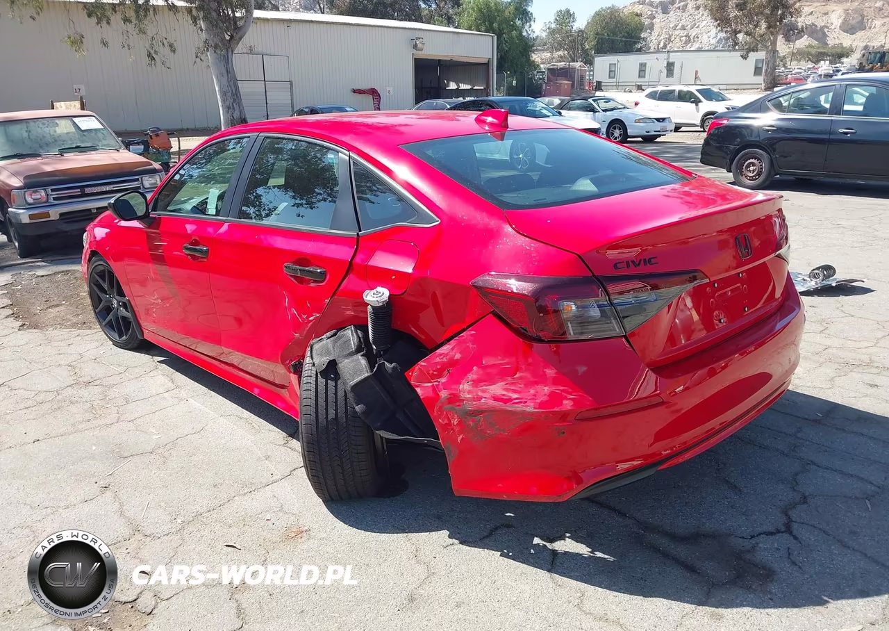 2026 Honda Civic Sport VIN:2HGFE2F55TH583466 - 3
