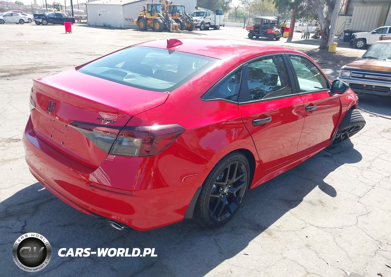 2026 Honda Civic Sport VIN:2HGFE2F55TH583466 - 4