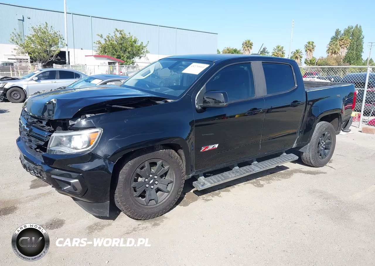 2021 Chevrolet Colorado 2Wd Short Box Z71 VIN:1GCGSDEN8M1228204 - 2