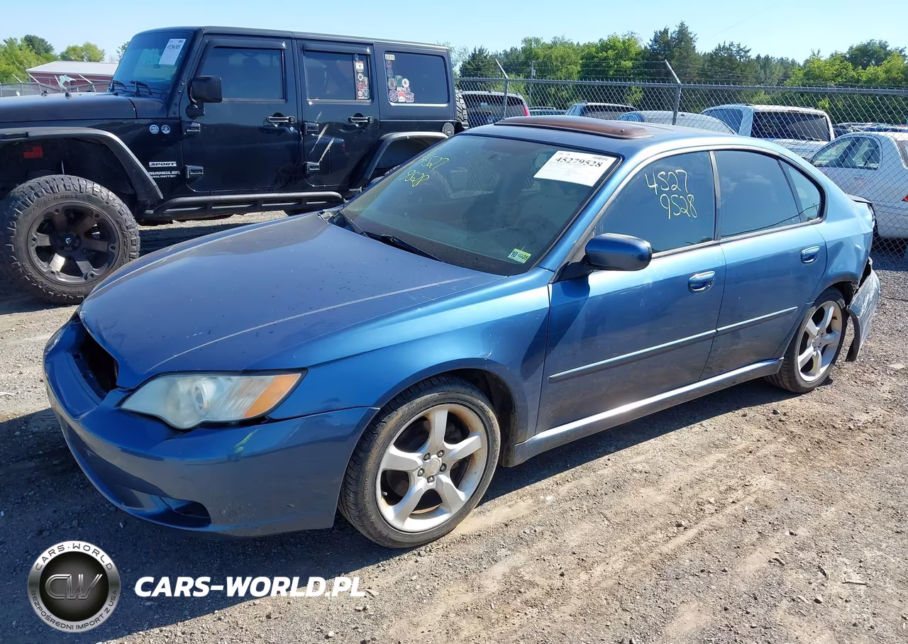 2008 Subaru Legacy 2.5I VIN:4S3BL616287211032 - 2
