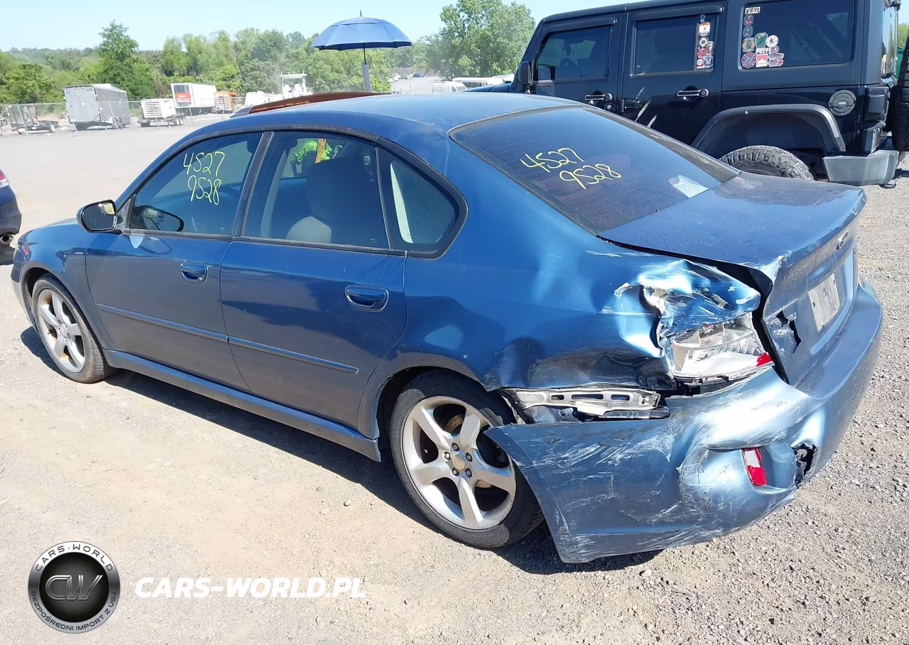 2008 Subaru Legacy 2.5I VIN:4S3BL616287211032 - 3