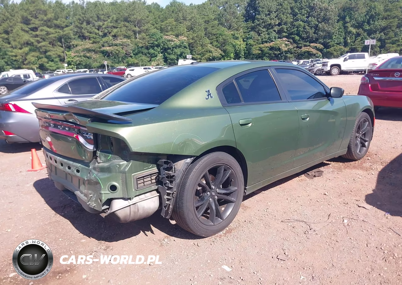 2018 Dodge Charger Sxt Rwd VIN:2C3CDXBG4JH293861 - 4