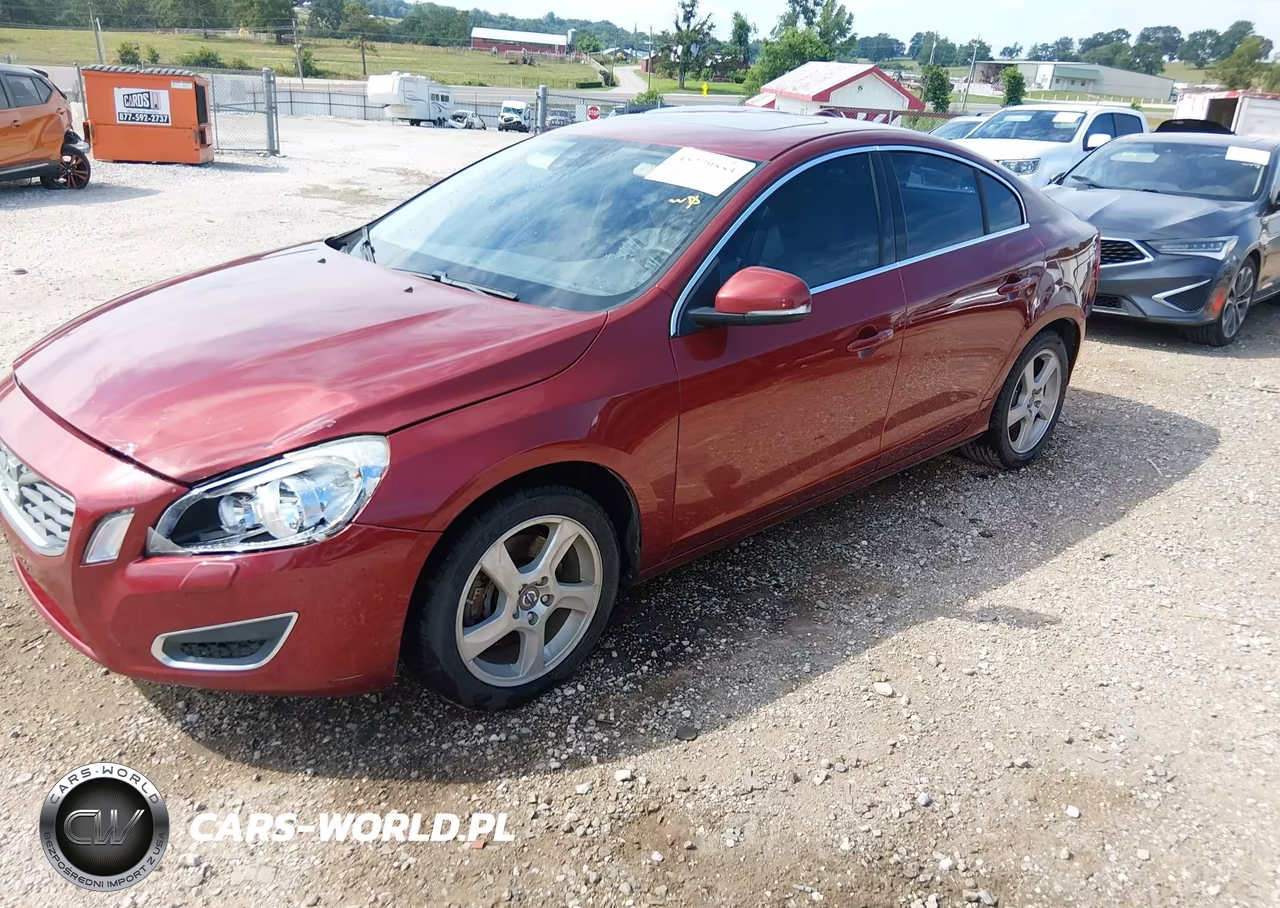 2012 Volvo S60 T5 VIN:YV1622FS9C2033297 - 2