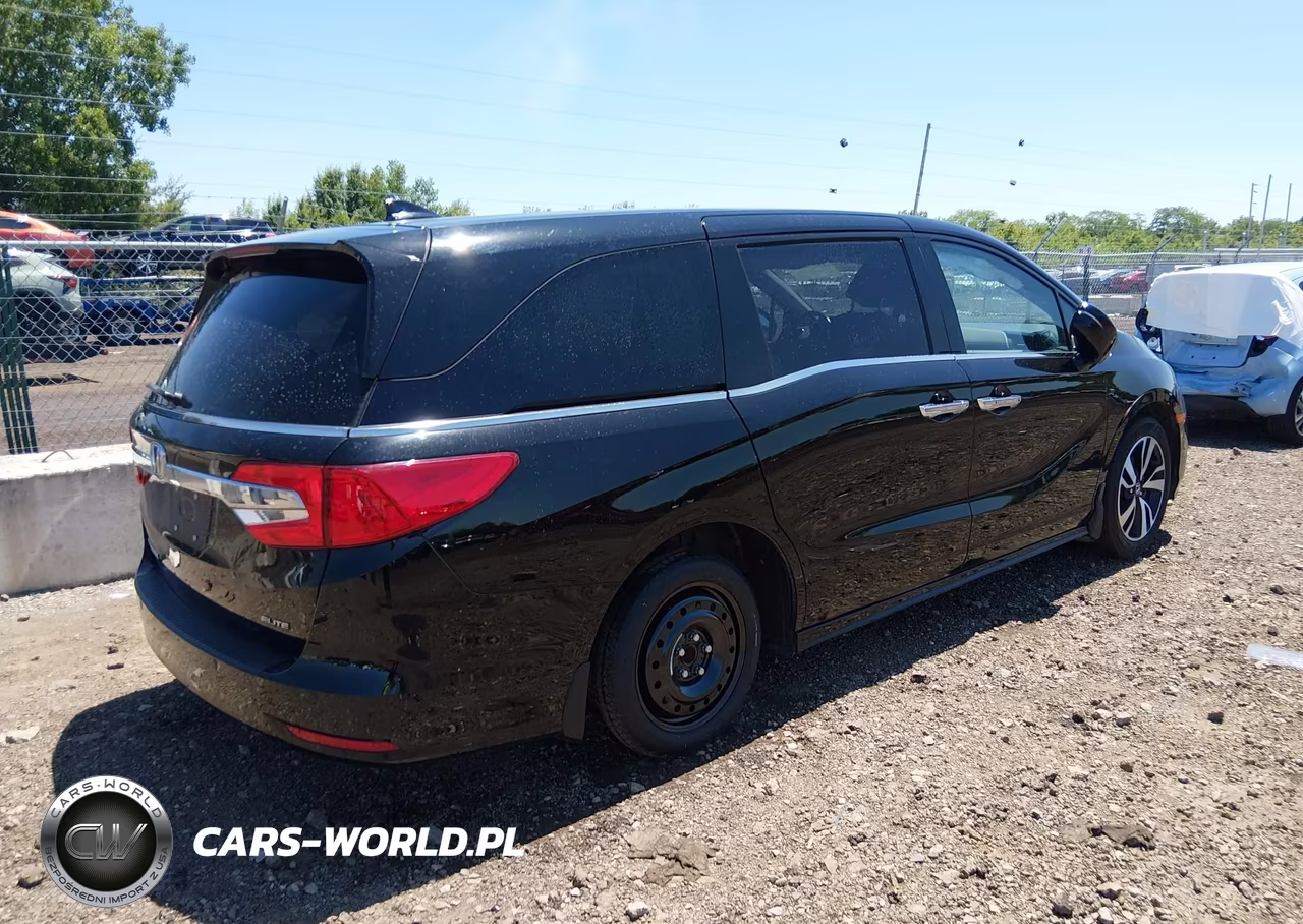 2018 Honda Odyssey Elite VIN:5FNRL6H94JB021358 - 4