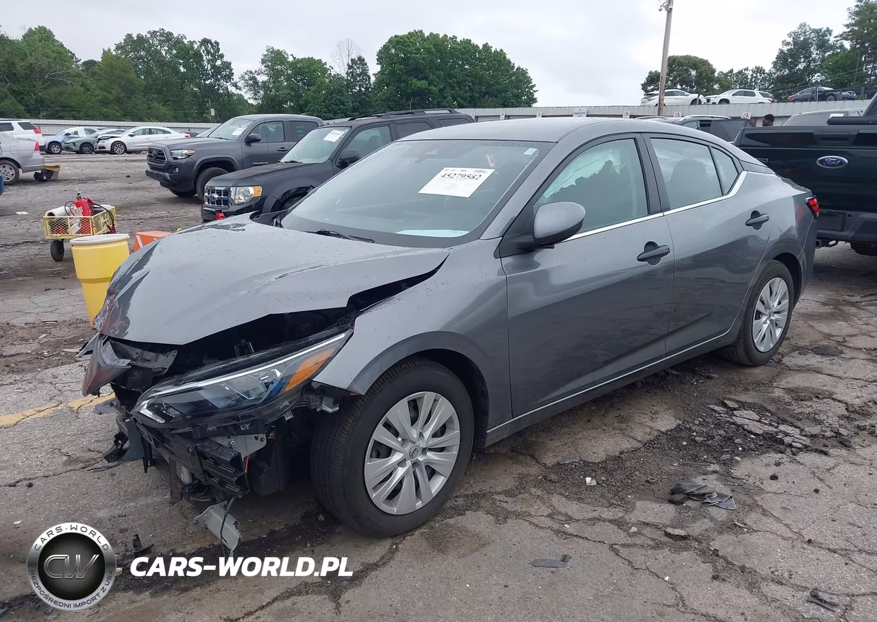 2024 Nissan Sentra S Xtronic Cvt VIN:3N1AB8BV3RY355370 - 2