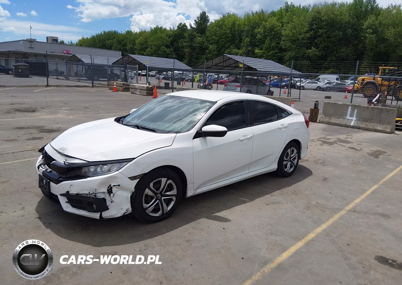 2018 Honda Civic Lx VIN:2HGFC2F58JH503886 - 2