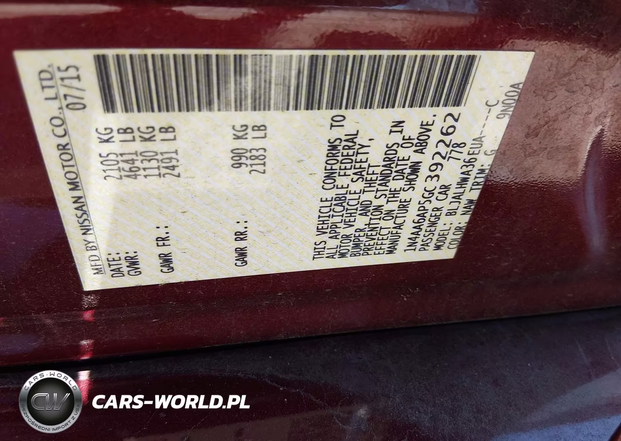 2016 Nissan Maxima 3.5 Platinum VIN:1N4AA6AP5GC392262 - 9