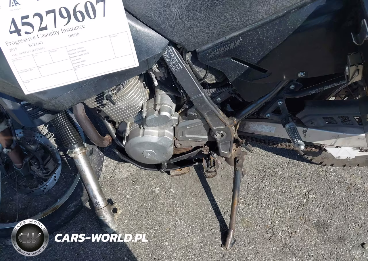 2019 Suzuki Dr650 Se VIN:JS1SP46A2K7100892 - 9