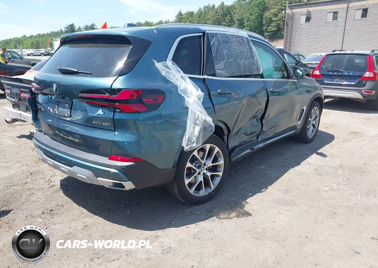 2025 BMW X5 xDrive40I VIN:5UX23EU08S9X62318 - 4